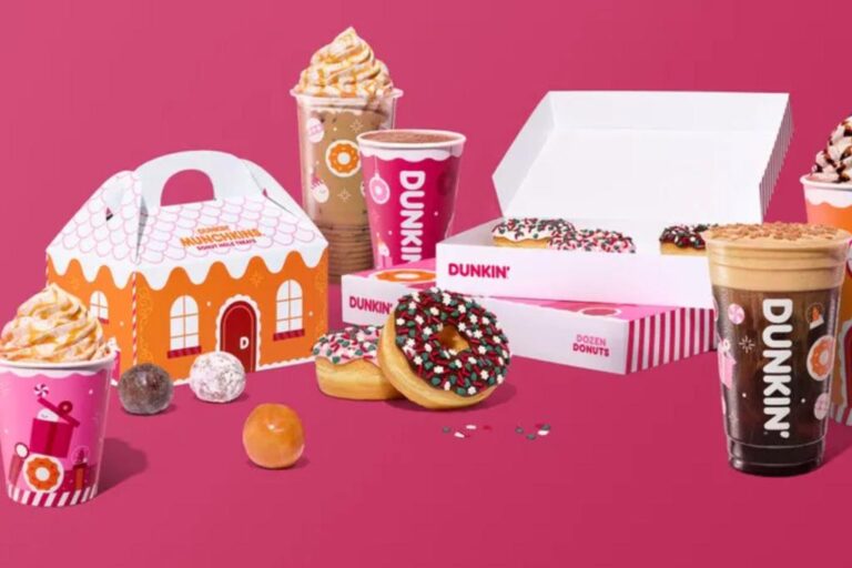 Dunkin' Unveils 2024 Holiday Menu, Including Cookie Butter Favorites

