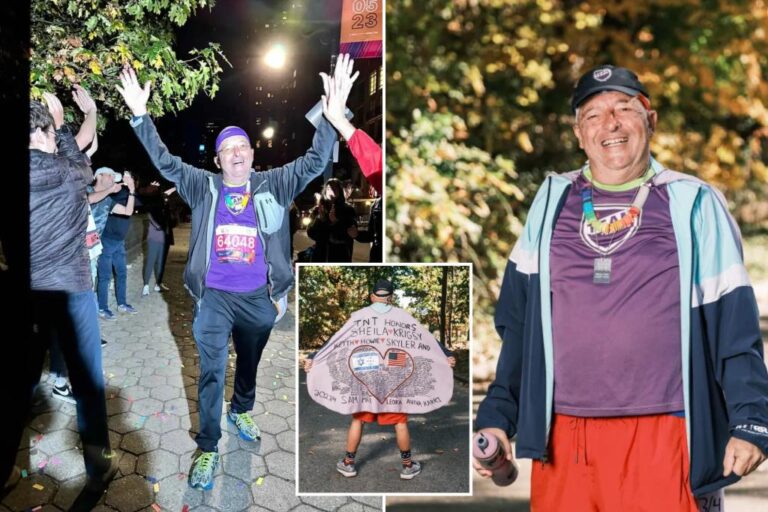 The retiree who finished last in the 2023 NYC Marathon is back for 2024

